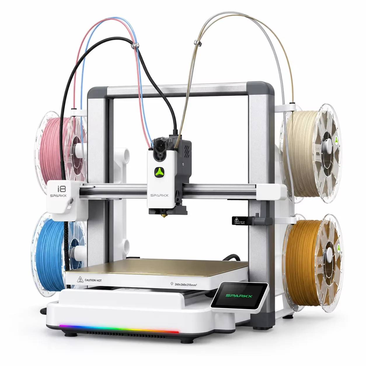 SPARKX I8 Mehrfarbiger 3D-Druc – 3D Printer Bewertung und Preis