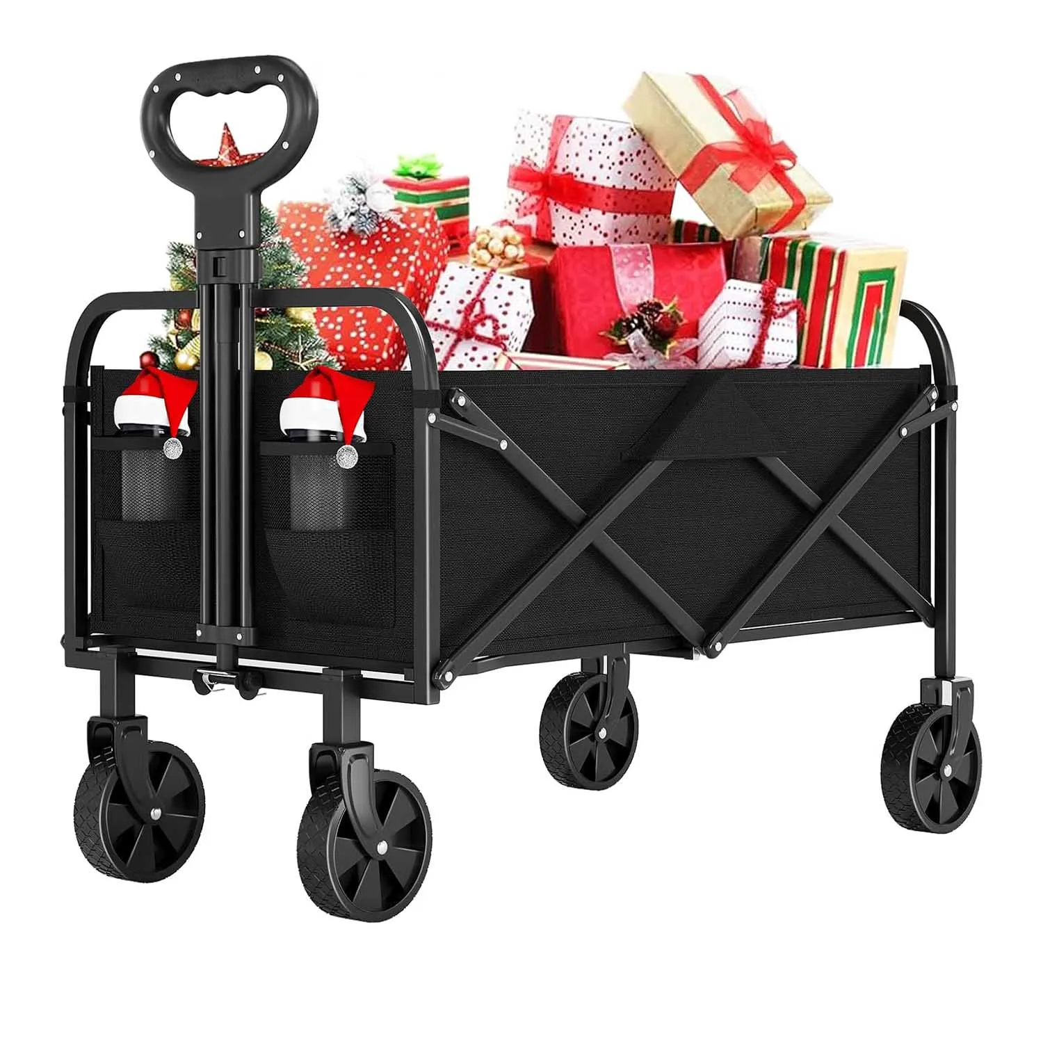 عربة عربة الحديقة المحمولة عربة التخييم خفيفة الوزن قابلة للطي عربات عربة التخييم في الهواء الطلق الشاطئ التسوق عربة المرافق #1