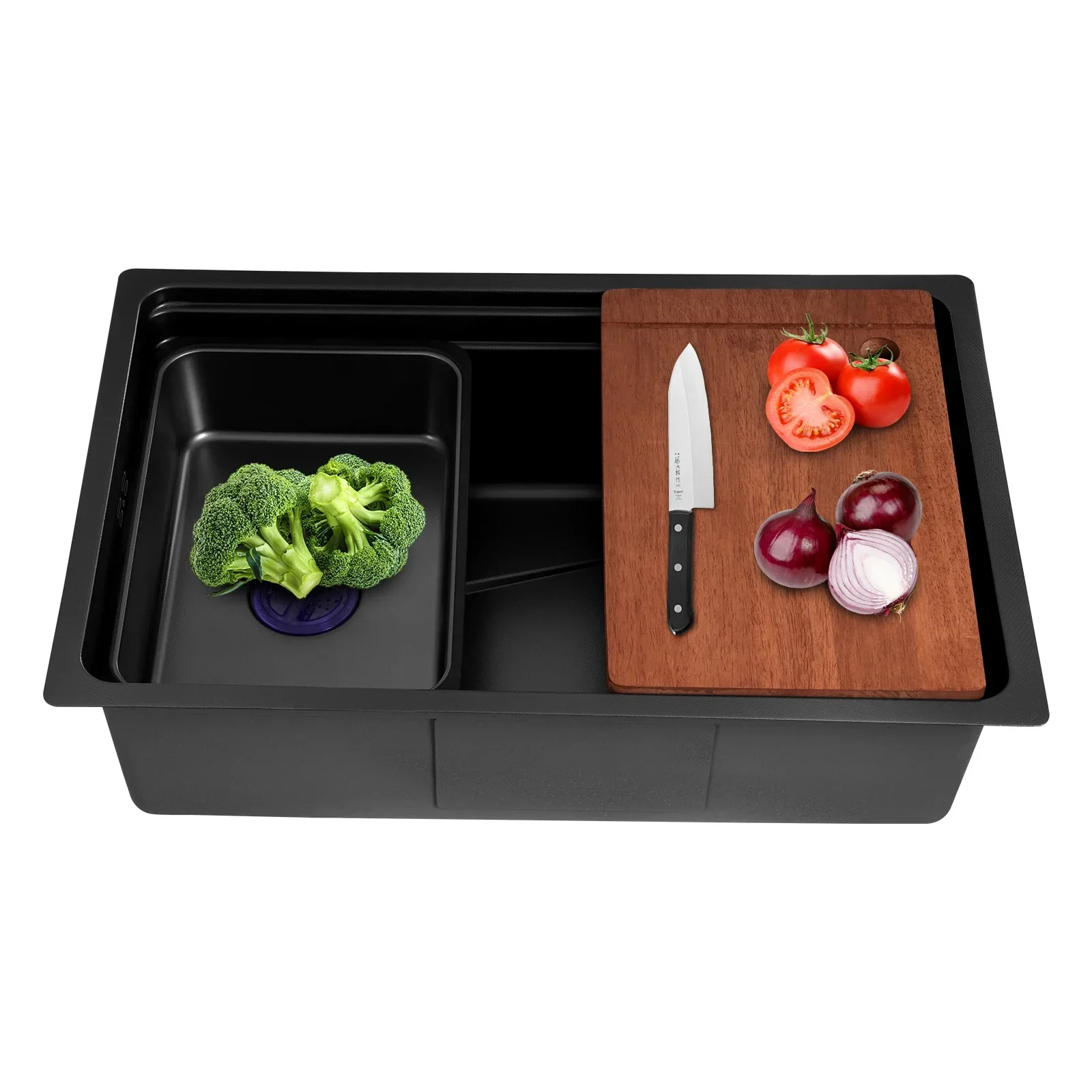 Drop-in Single Bowl Bar Kitchen Sink with Large Capacity and Easy to Clean