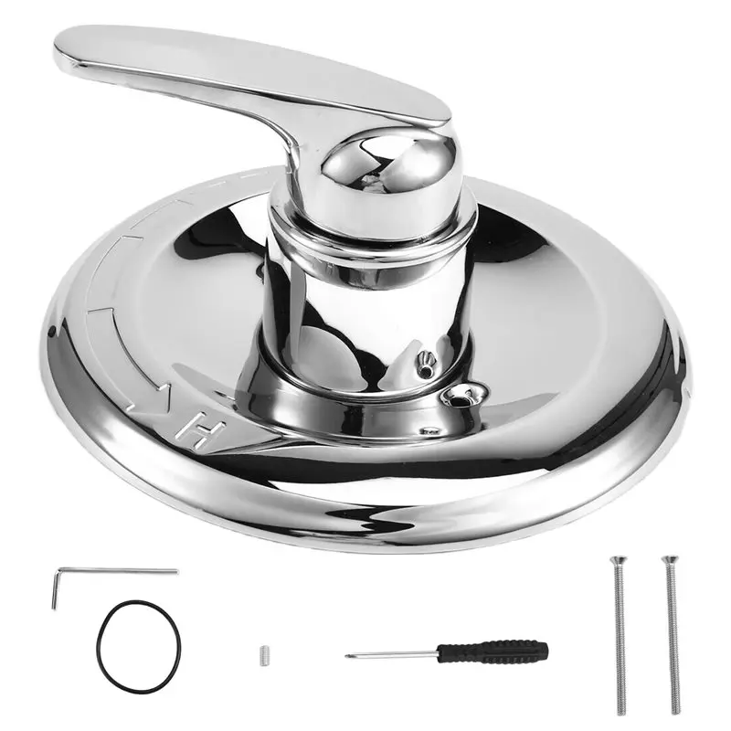 AT29-For Delta Foundation For Shower Faucet System Handle Set, Single-Function Valve Trim Kit For 13 Series, Stainless Steel BT1