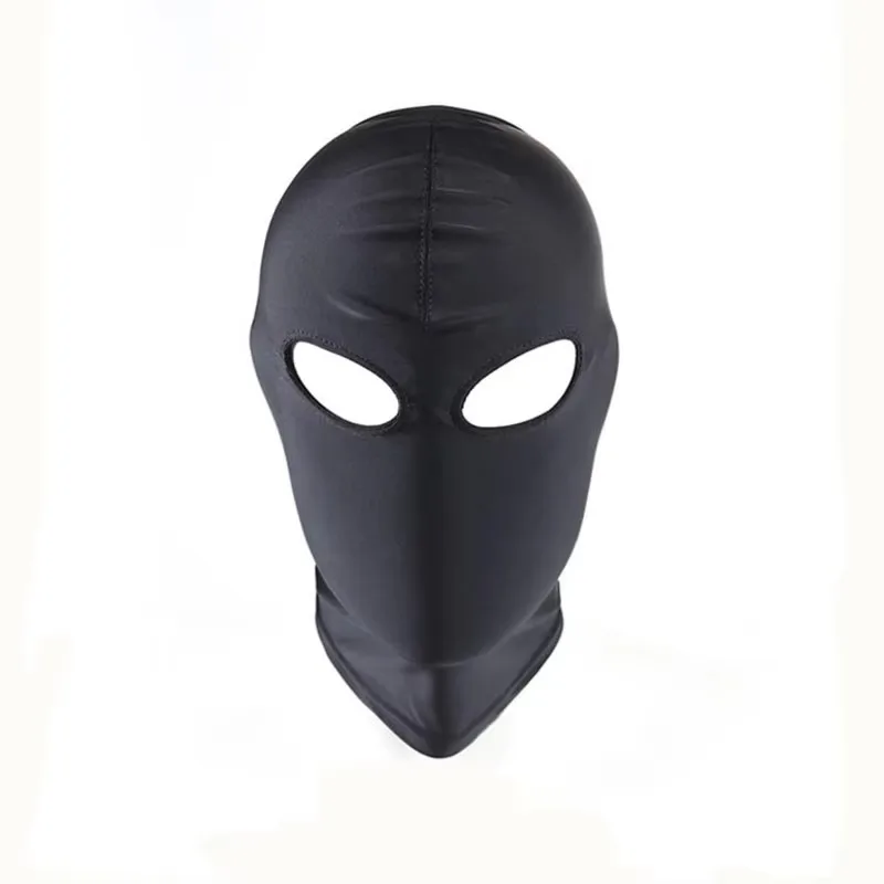 Fetish Slave BDSM Bondage Restraints Sex Mask Mouth Eye Open Head Harness Elasticity Blindfold for Couple New Exotic Accessories - Image 5