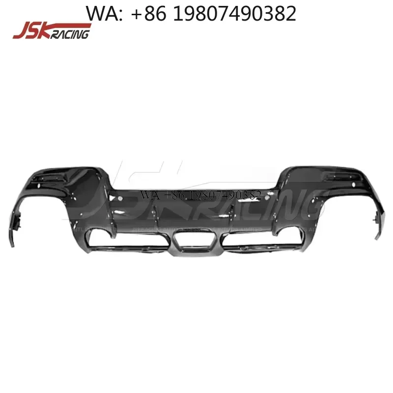 Wmwmnu Dry Carbon Fiber Rear Diffuser for 2024 2025 Purosangue Fuv OEM Style Car Body Kit Bumper Lip Spoiler