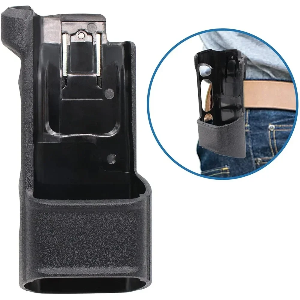 

New Clip Holster for Motorola PMLN5331 PMLN5331A APX7000 Contact Device Radio Holder Walkie Talkie Carry Case