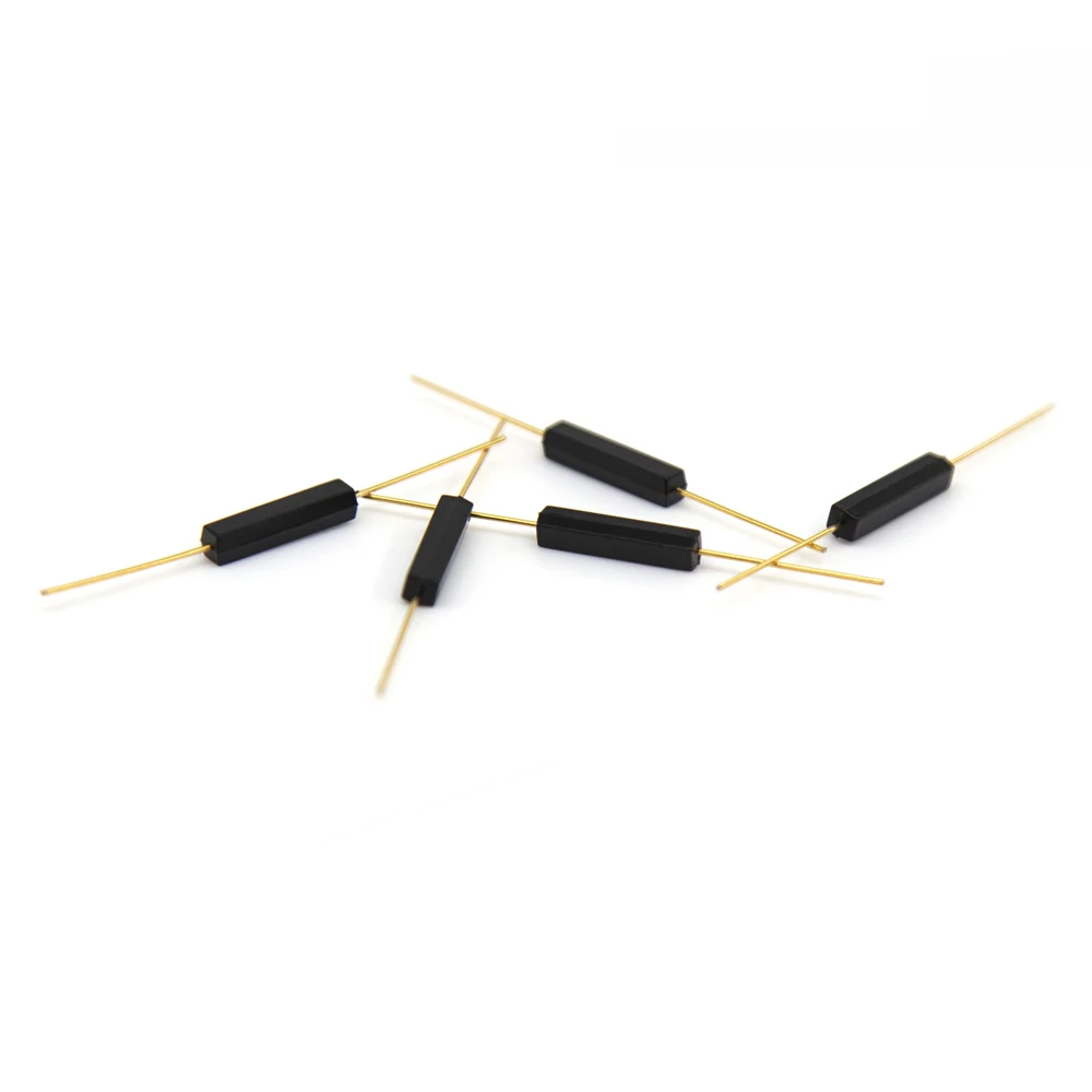 50PCS Beelee Plastic Reed Switch 2.8x14mm Glass Magnetic Reed Switch Reed Switch Magnet 14 For PCB Board