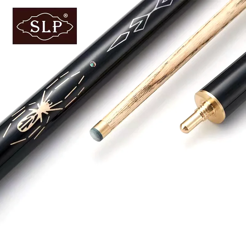 SLP Spider King 57’’Handmade spider carving Snooker Pool cue 3/4 Jointed with Extender and Leather cue bag