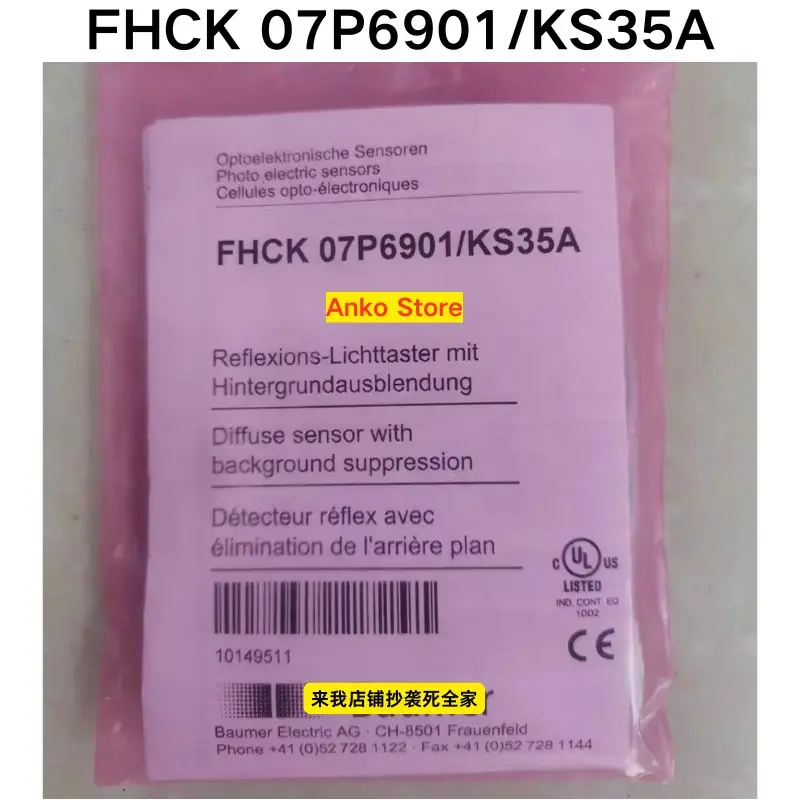 Brand-new    FHCK 07P6901/KS35A photoelectric sensor