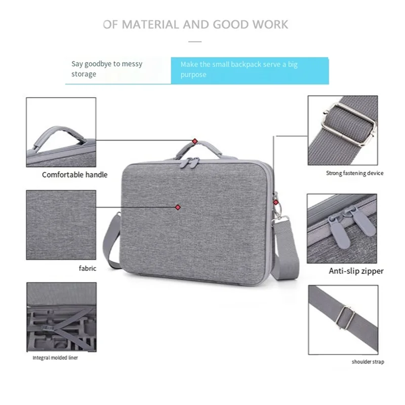 B27B Carrying Case For Insta360 X5 Camera Storage Bag Anti-Scratch Travel Handbag Protective Carrying Accessories For Insta360 X