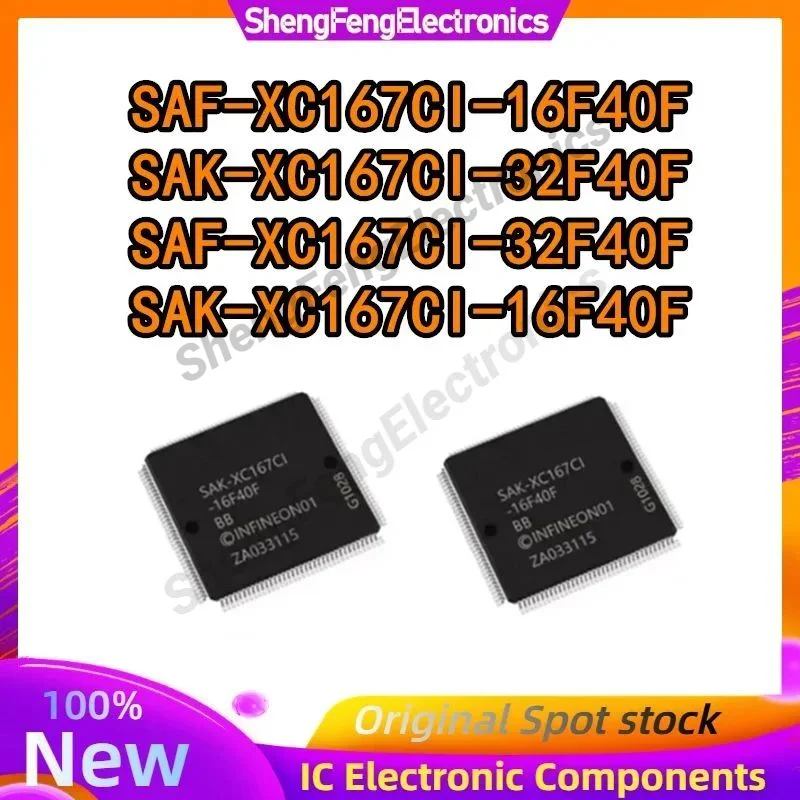 

2PCS SAF-XC167CI-16F40F SAF-XC167CI-32F40F SAK-XC167CI-16F40F SAK-XC167CI-32F40F microcontroller