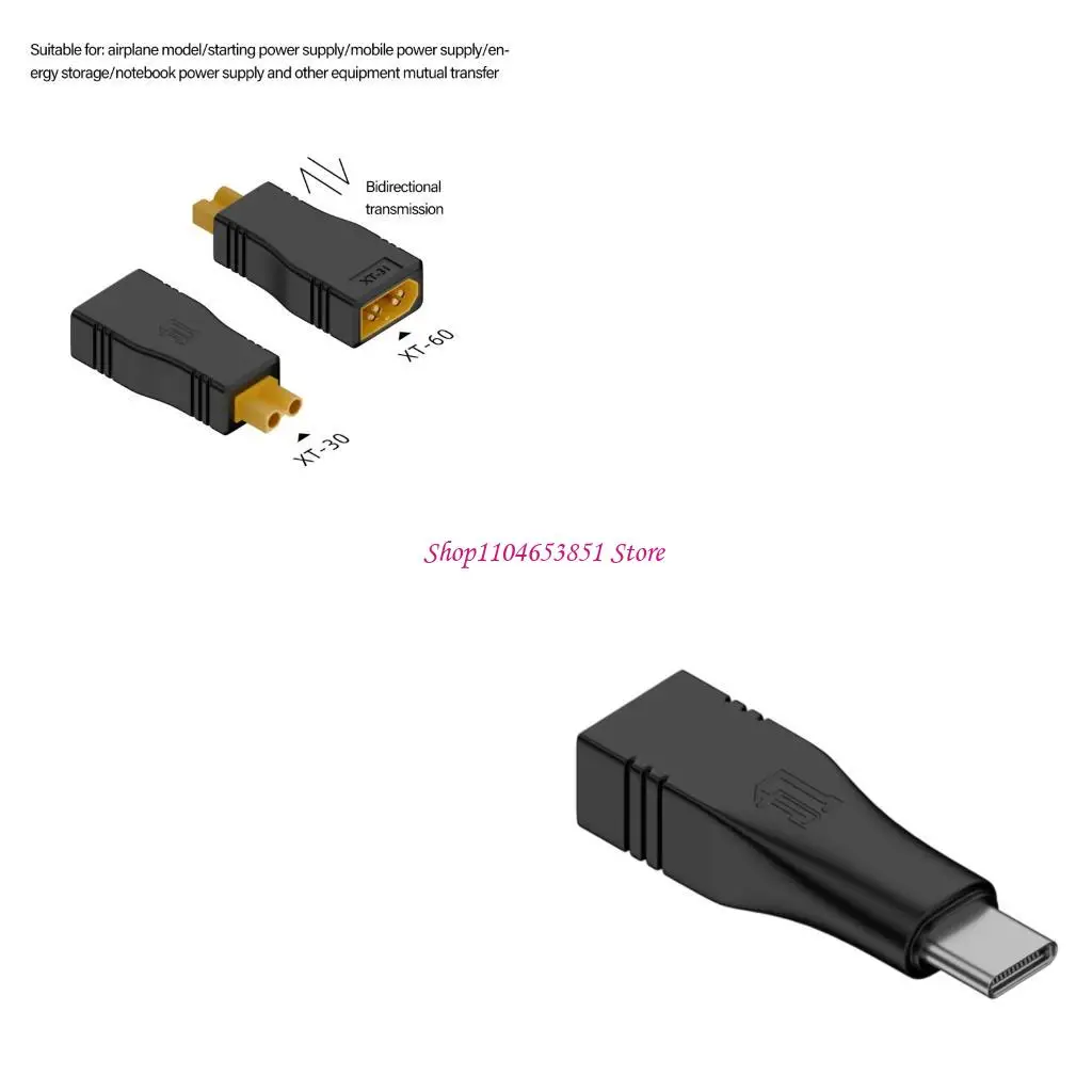 XT30 / XT60 /Type C Male Female Quick Charging Connectors for Lovers Travel
