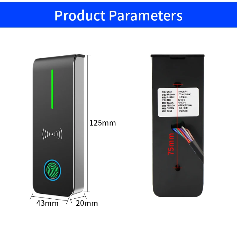 Outdoor waterproof usage example