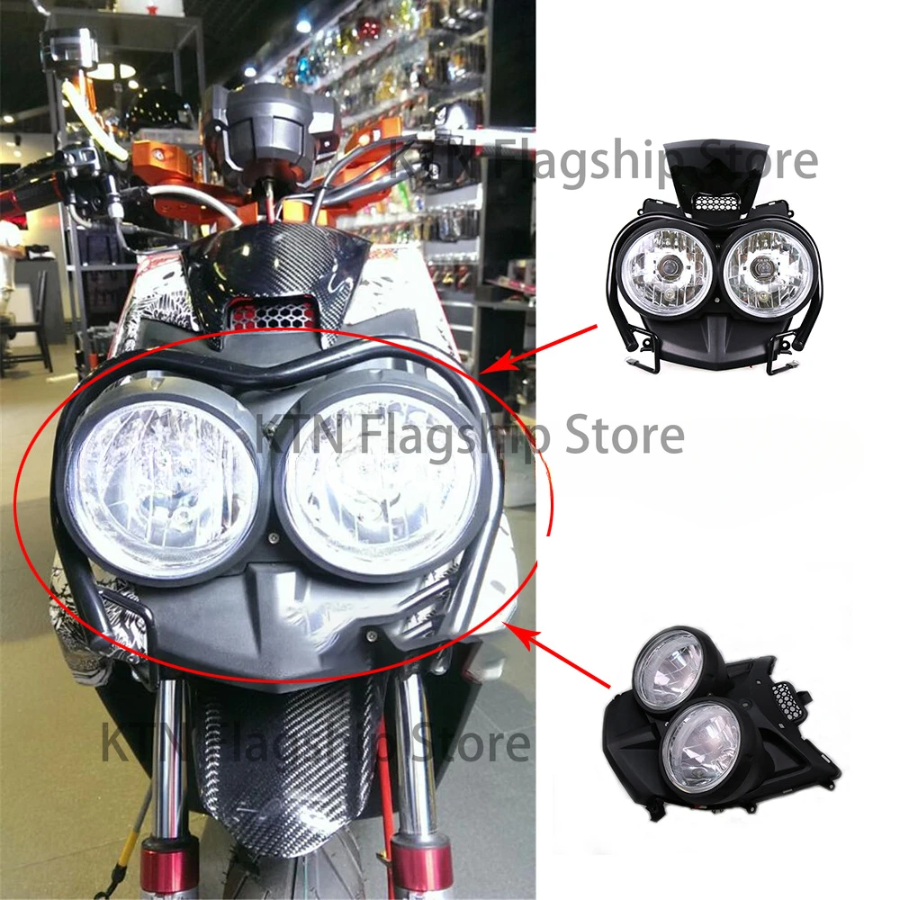 Models 12-18 for Yamaha BWS X 125 motorcycle modified headlights Guard - modified headlights 2011-2018