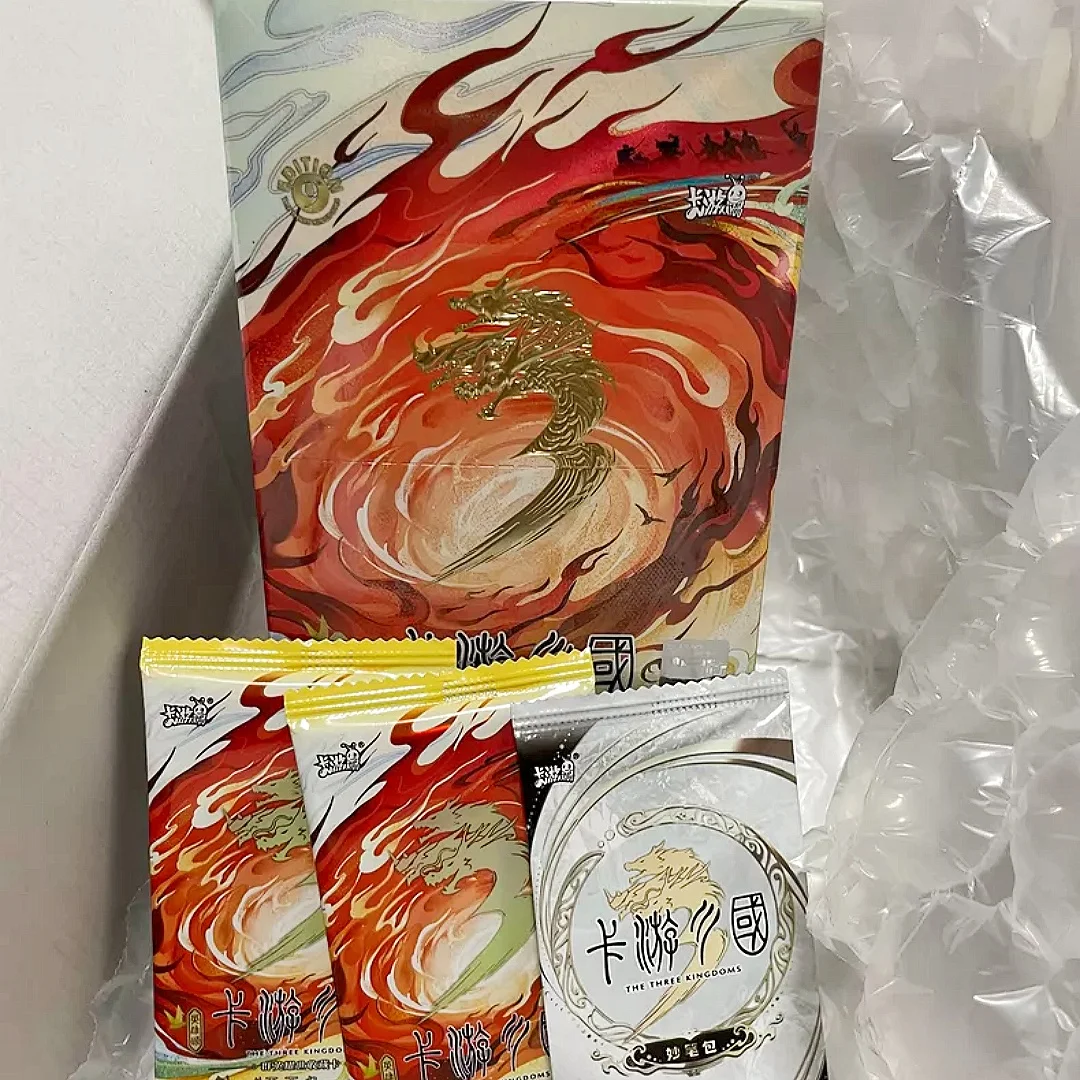 Genuine Kayou The Three Kingdoms Hero'S Ode Unity Of The World Biographical Romance Characters Collectible Card Anime Gifts