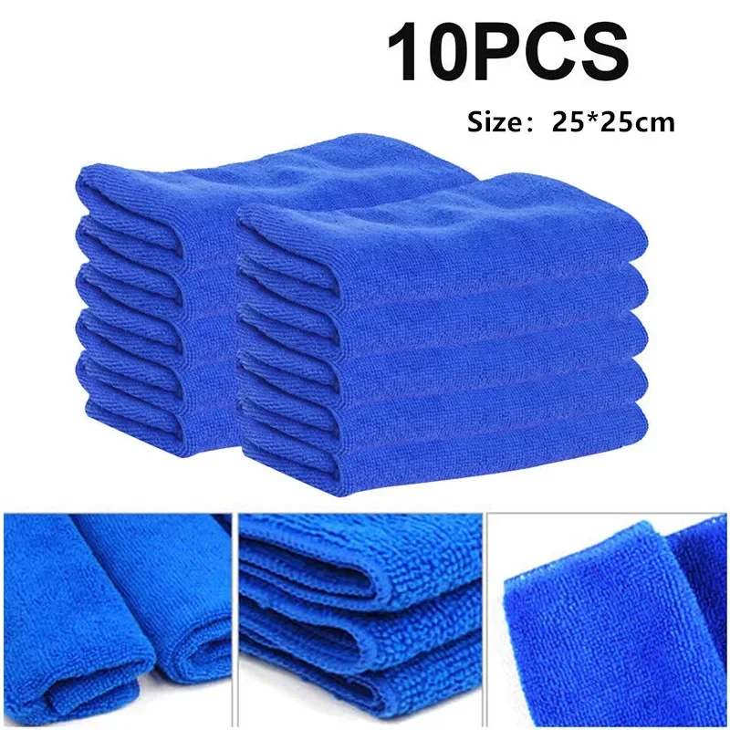 Premium Microfiber Detailing Towels - No-Scratch Cleaning Cloth for Car Washing