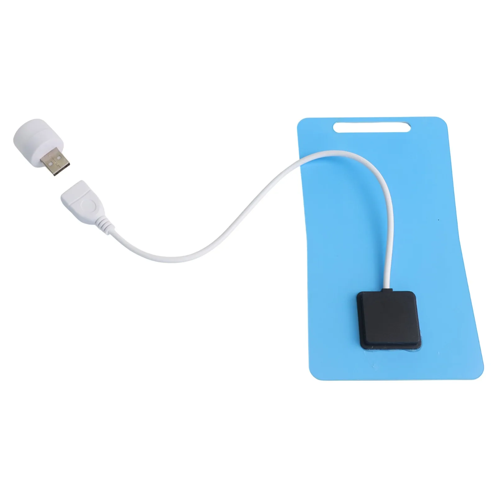 Blue Black Solar Panel Charger Mobile Charger Suitable For Low-power Devices Ultra-thin Design For Portability