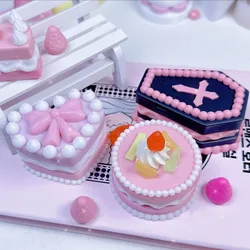 DIY Cream Cake Heart Round Coffin Shaped Silicone Resin Mold Jewelry Mold Jewelry Accessories