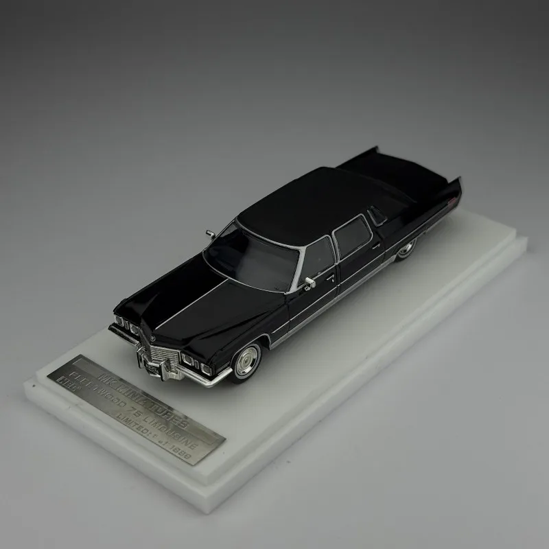 Modèle de voiture en alliage Cadillac Fleetwood Extended, édition spéciale exposition de Pékin, échelle 1:64, Diecast MK