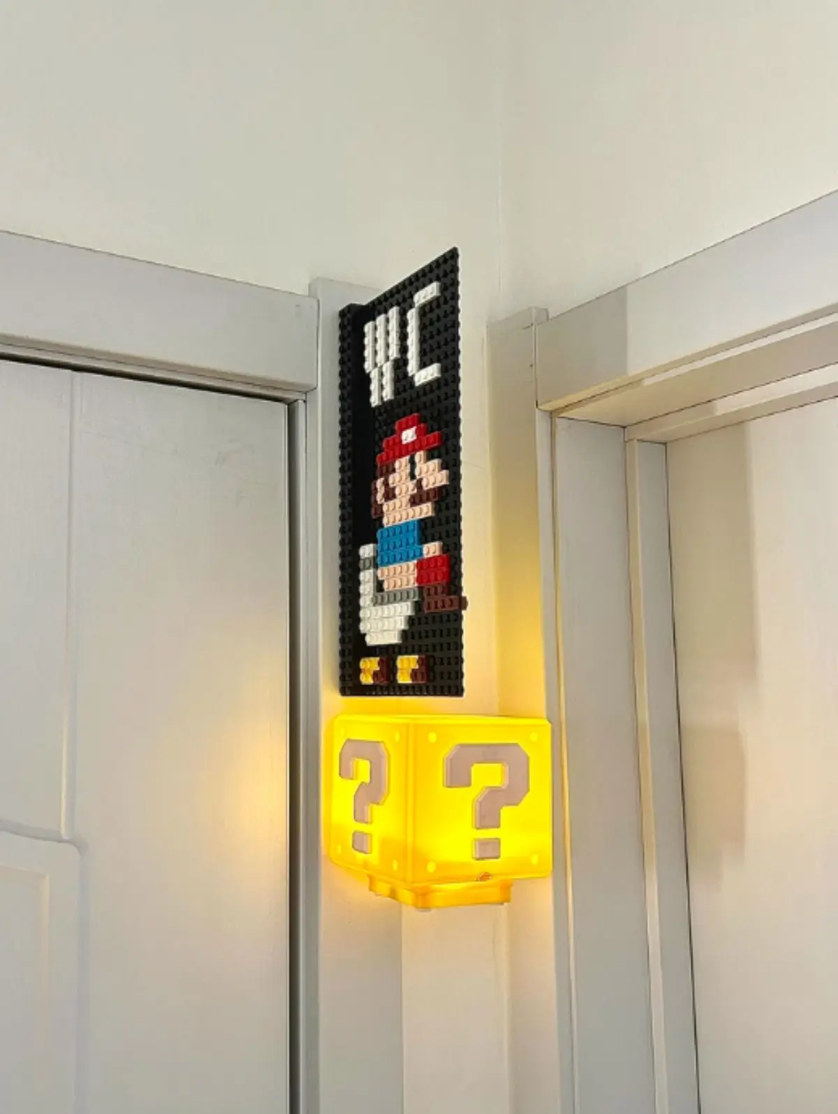 

Предпродажа, светодиодный ночник с вопросительным знаком Cube, мини перезаряжаемый, сделай сам, сборка, туалетная вывеска, знаки Мэри, письменный стол, прикроватная лампа для ванной комнаты