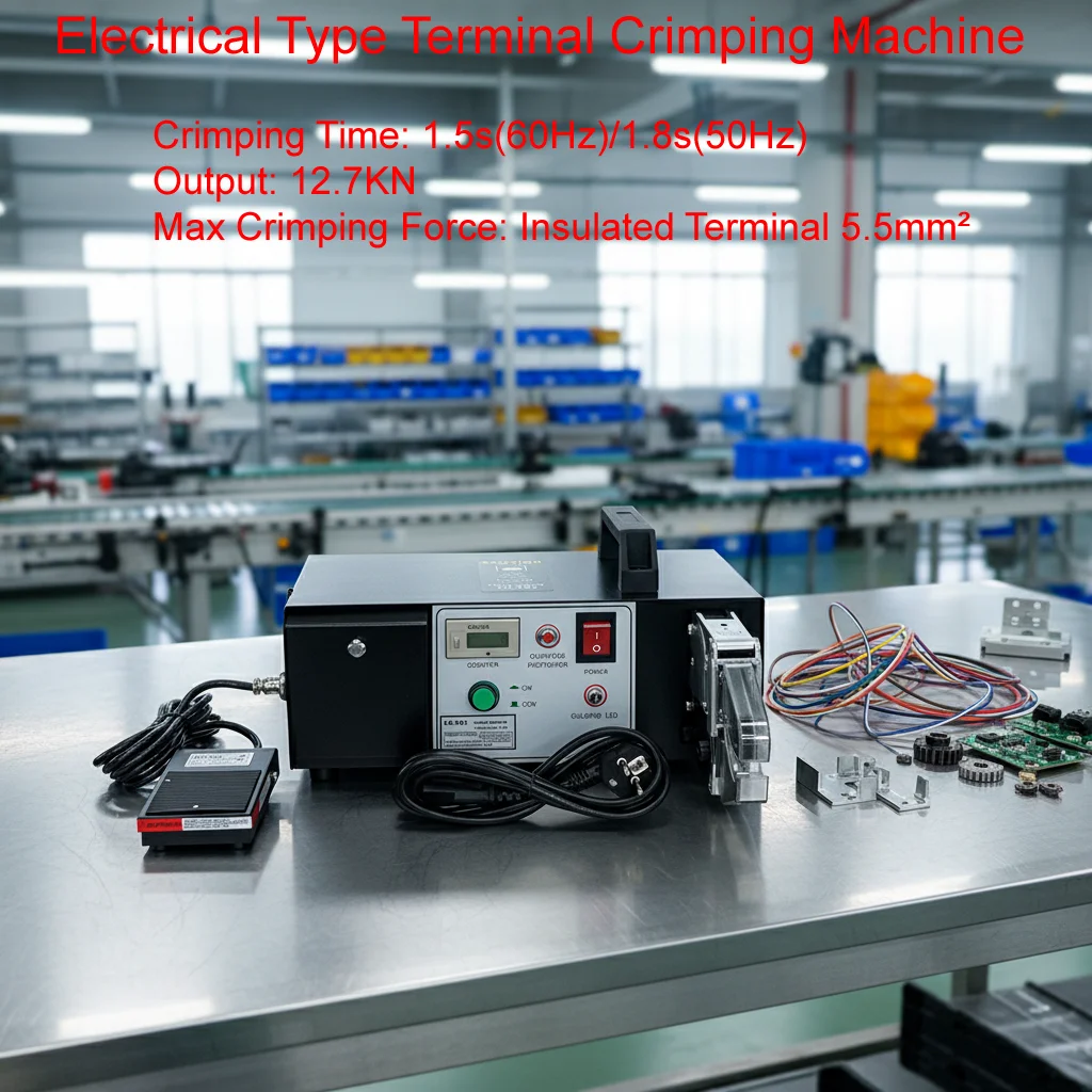 

Машина для обжима электрических клемм EM6B2/EM6B2-PRO — различные гофрированные клеммы с помощью 7-инструмента для обжима