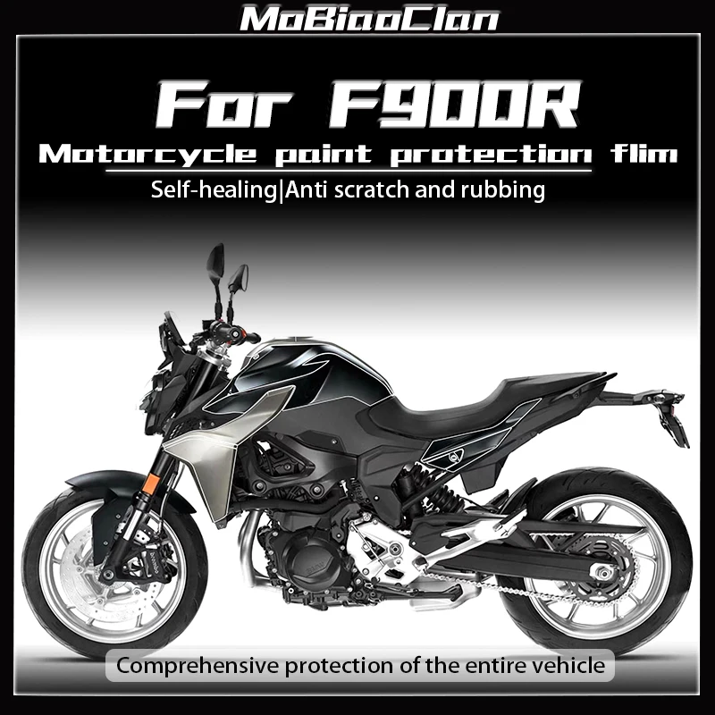 

Для BMW F900 R самовосстанавливающаяся TPu полное покрытие невидимая защита от царапин F900R PPF защитная пленка для краски глянцевая