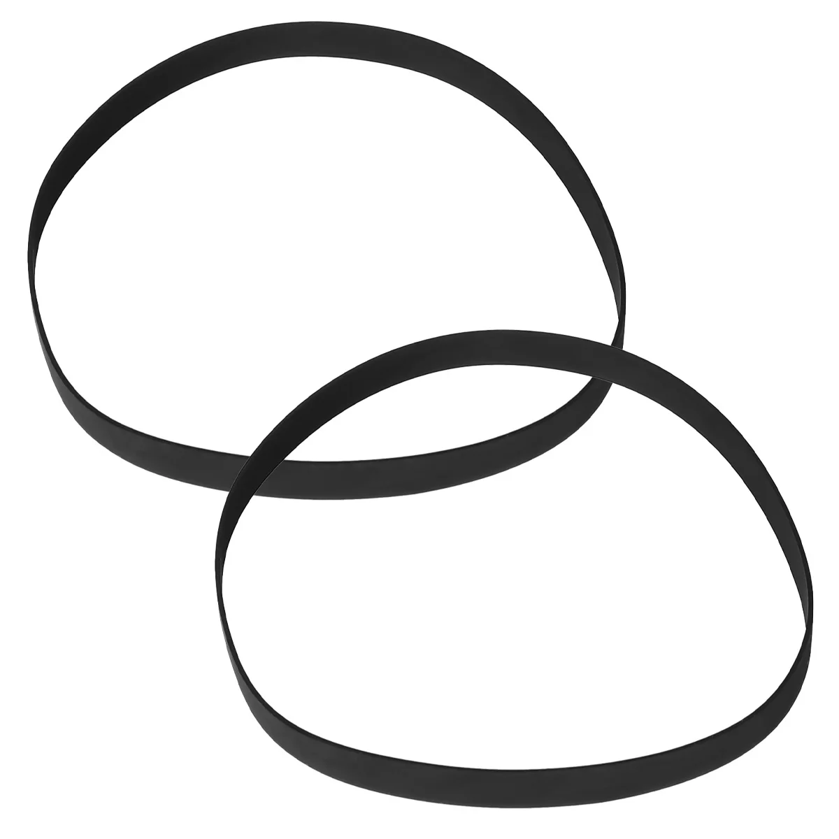 

2Pcs Recorder Belt 5Mm Width 71Mm Diameter Professional Cassette Tape Rubber Belt Replacement for Cd Dvd Drive Turntable Strap