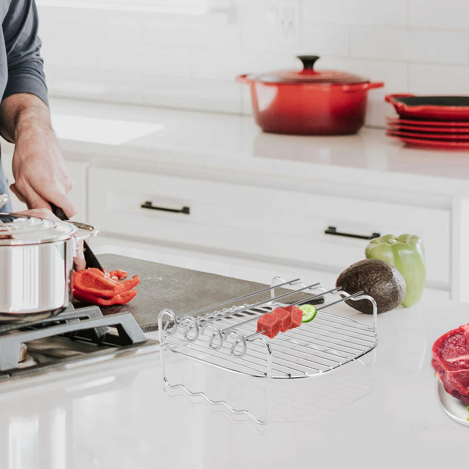 1Set Air Fryer Rack… - image