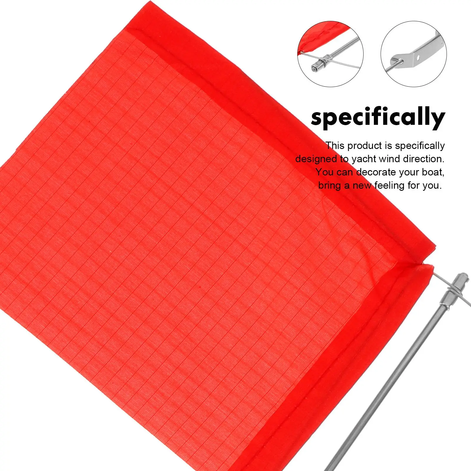 Wind Direction Flag Decor Outdoor Direction Flag Multipurpose Hanging Wind Direction Direction Measurement Boat Tool Detector