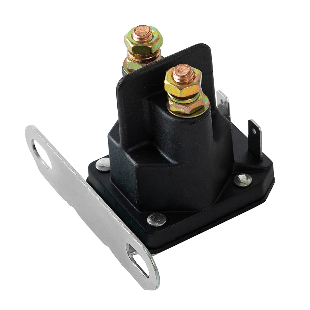 

Lawn Mower Starter Relay 1134-2962-01 12V Motorcycle Starter Solenoid 725-04439A Zinc Alloy for Riding Mower Tractor Motorboat