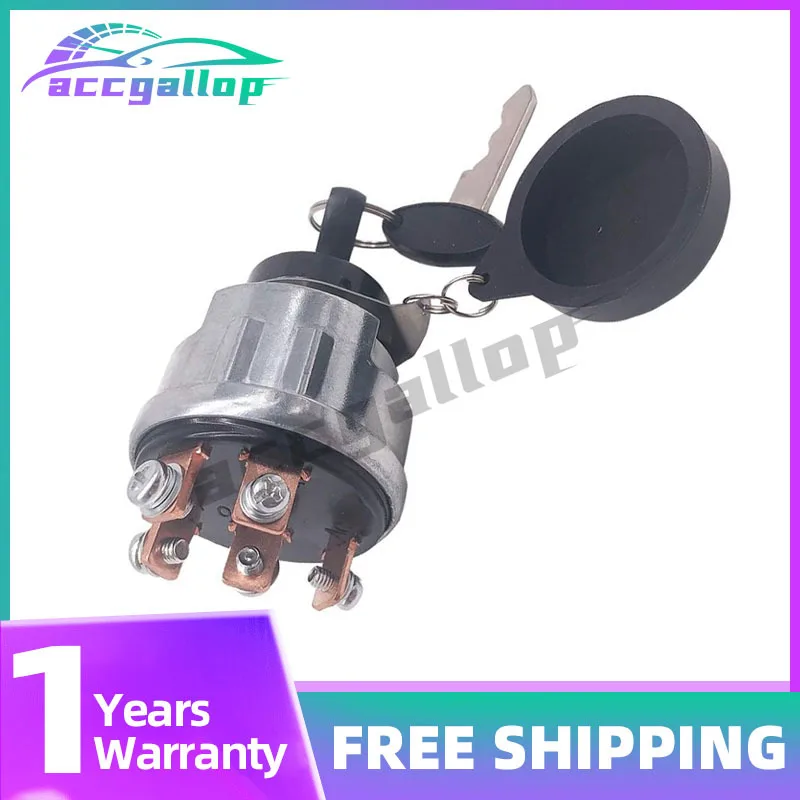 

66711-55130 Ignition Switch 1570 Key For Kubota Compact Tractor B4200 B5100 B5200