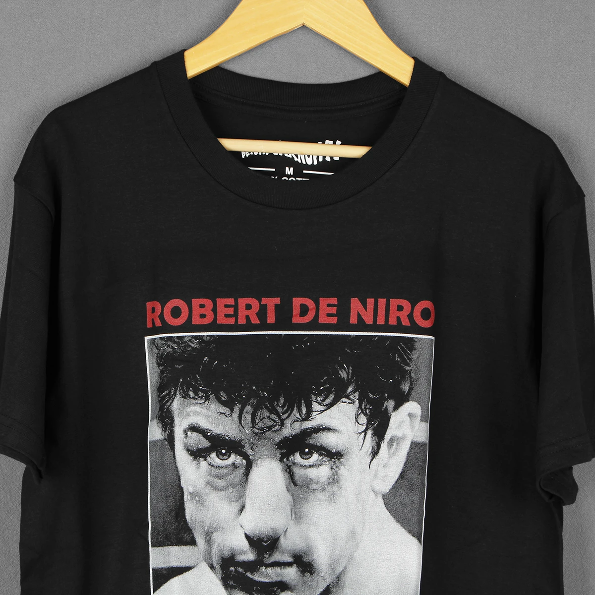 Raging Bull T-Shirt Robert De Niro Movie Taxi Driver Men's Clothing Short Sleeve Cotton Tee Shirt