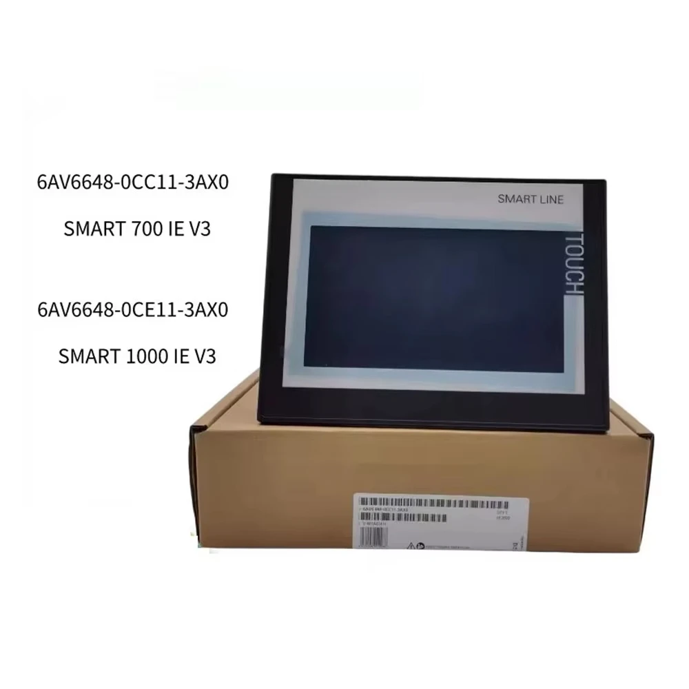 HMI SMART Line 700 IE V3 7\" Widescreen TFT Display Touch Screen Panel 6AV6648-0CC11-3AX0 Industrial PCs