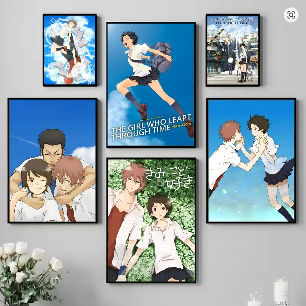 The Girl Who Leapt Through Time Poster HD Art Mural Wallart Waterproof Vintage Print Decor for Home