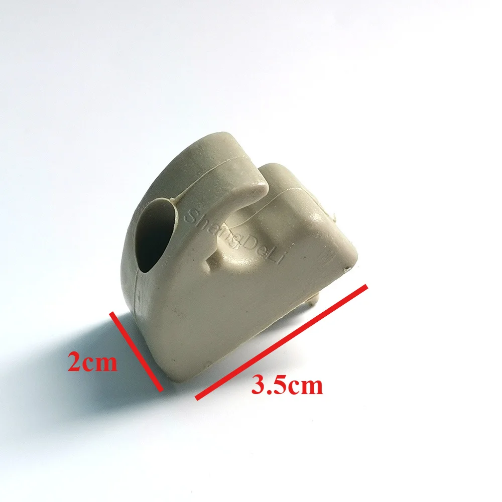 1PC Car Sunscreen Visor Retaining Bracket Hook Dark Gray/Beige Replacement Roof Mount Holder Clip Fit For Chevrolet Vehicle