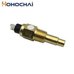 Diesel Engine Part VDO 1/2 NPT 21mm Water Temperature Sensor 14mm 17mm Optional ，Working Range 0-120℃ Alarm 98±3℃