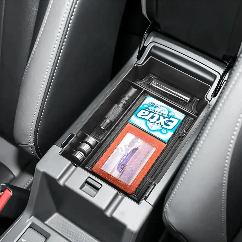 

Compatible with Subaru Crosstrek Impreza 2024 2025 Accessories Center Console Storage Armrest Box Tray Interior Car Box