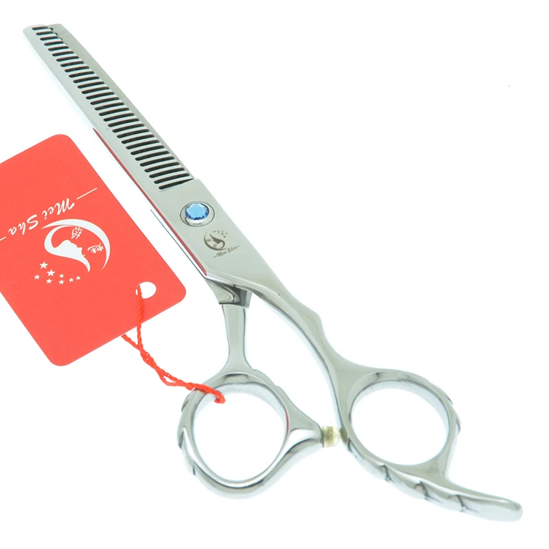 6 Inch Hairdressing Thinning Scissors Double Side Teeth Thinning Shears Japanese Steel Hair Trimming Scissors Salon Tools A0090A