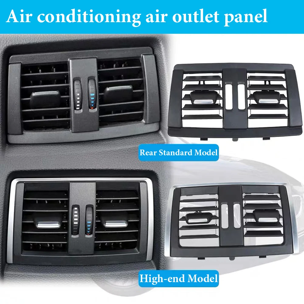 

Rear Console Air Conditioning AC Vent Grille Outlet Panel Cover For BMW 1 2 3 4 Series F30 F31 F34 F35 F20 F87 F32