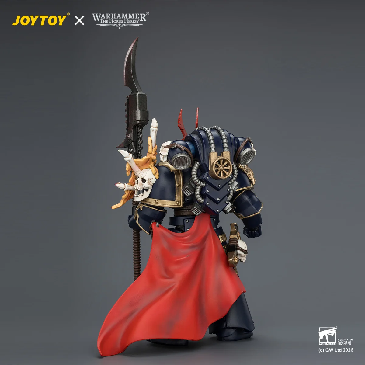 【In stock】JOYTOY Warhammer 40K Night Lords Sevatar First Captain of The Night Lords The Prince of Crows 1/18 Action Figure