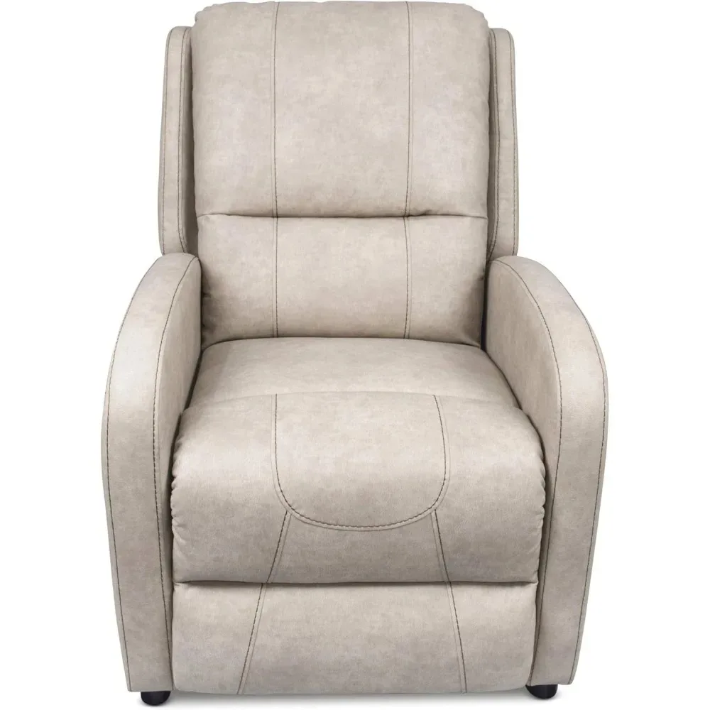 Manual Pushback Recliner | Comfortable Web SuspensionRecliner measures approximately 27. 5