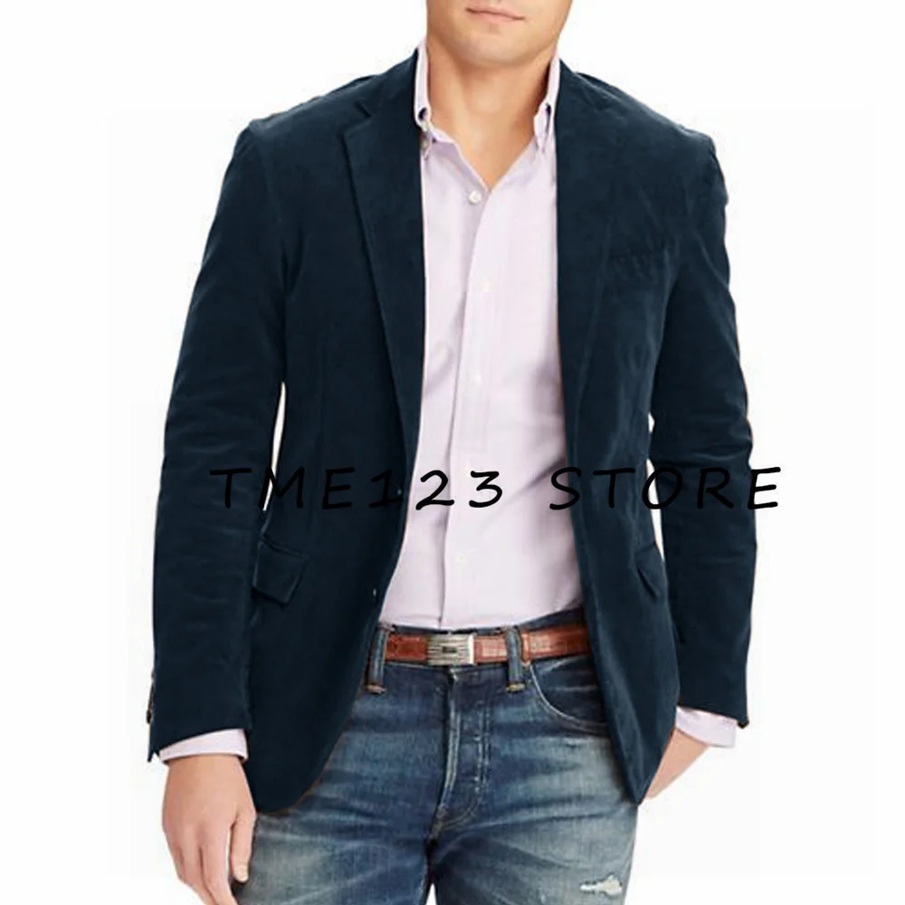 Y2k 2024 New Men's Suede Jacket Commuting Party Jacket Single Breasted V Neck Casual Winter Jackets for Men Clothing Outwear