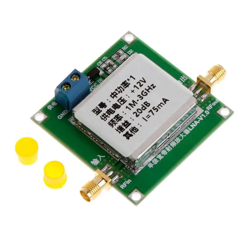 

1-3000MHz 2.4GHz 20dB RF Broadband Low Noise Amplifier Module UHF VHF