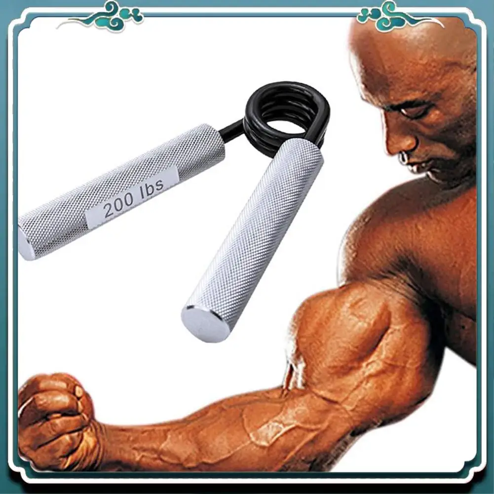

Reliable Hand Grip Strengthener Set Of 3 (100LB,200LB,300LB) Metal Grip Strength Trainer Wrist & Forearm Strength Trainer