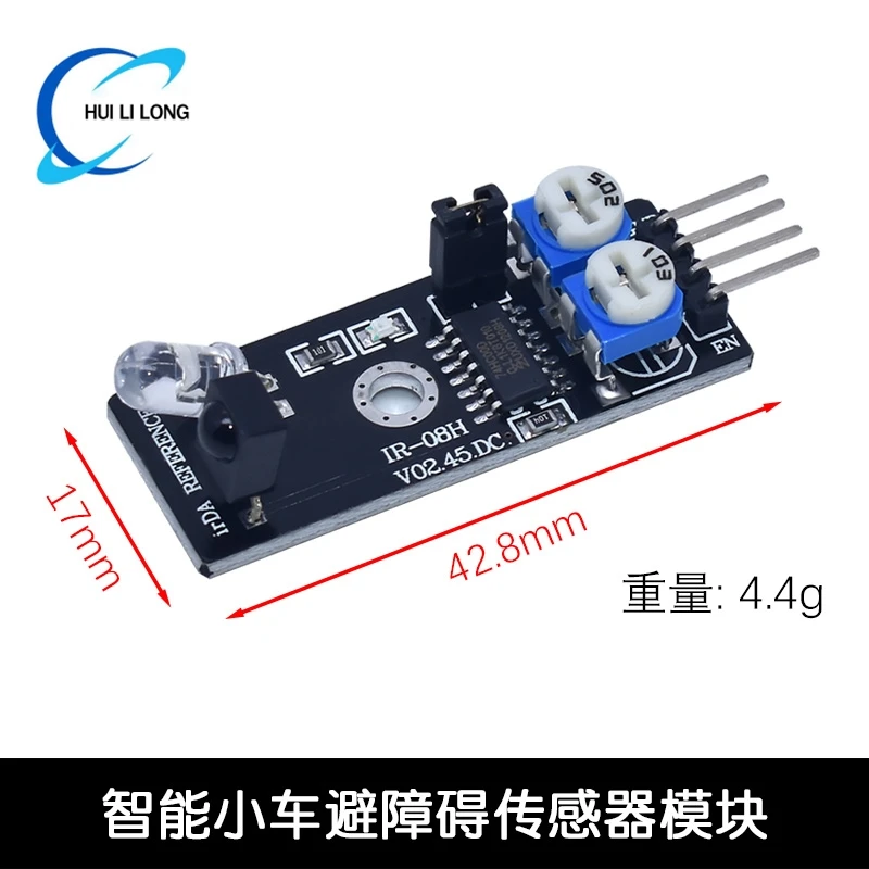 Picture 7: Four Road  Infrared Detector Tracking Transmission Line Obstacle Avoidance Sensor Module for Arduino Diy Car Robot