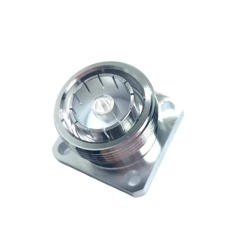 

Коаксиальный радиочастотный разъем DIN, гнездовая головка 7/16DIN, гнездо к квадратной плате QC