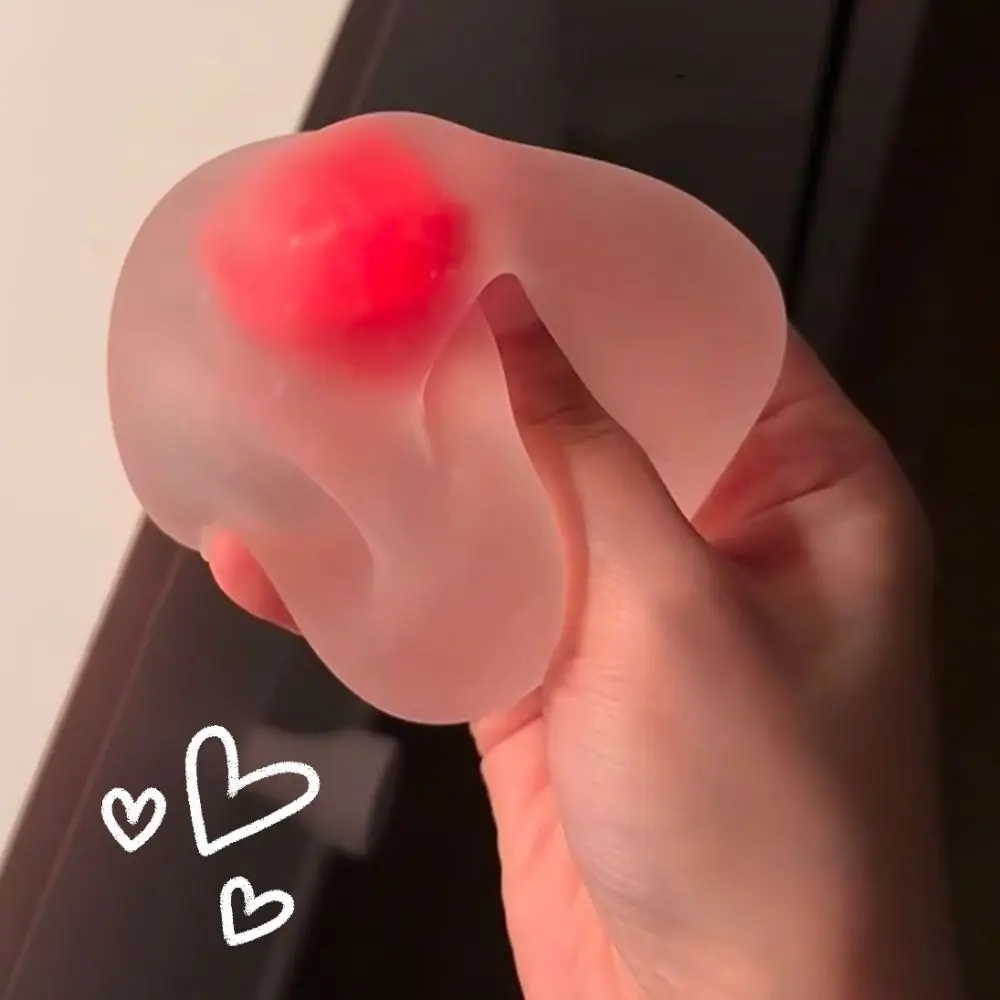 محاكاة أرنب TPR كريستال الكرة الصلبة شفافة كرة الماء معسر لعبة واقعية الإبداعية فقاعة أرنب معسر لعبة #4