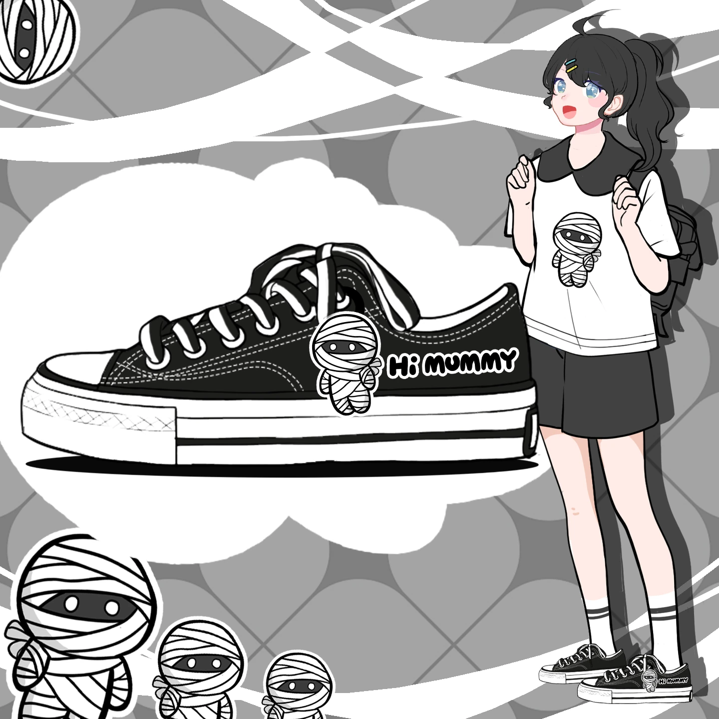 

Amy and Michael Unisex Teenagers Unique Trendy Canvas Shoes 2026 Fashion Women Skateboard Shoes Low Top Black Casual Sneakers