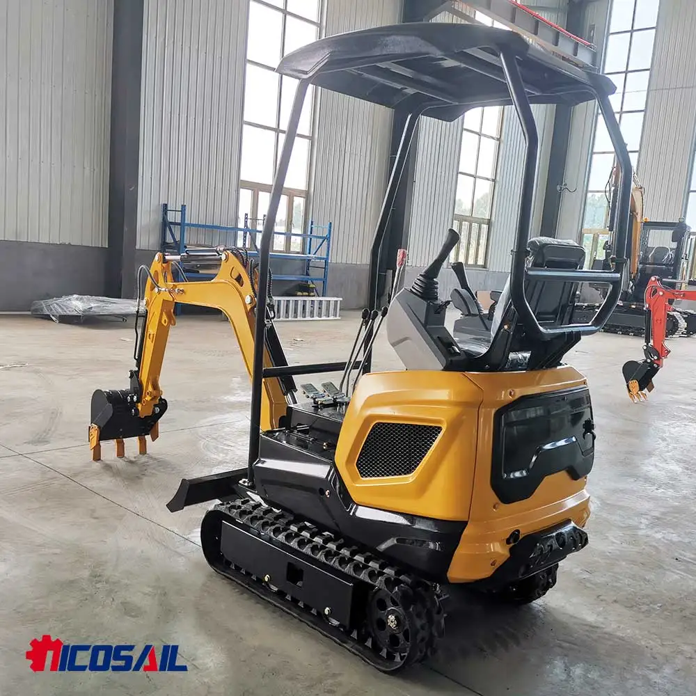 Mini Crawler Excavator High Performance EUR5 EPA Compliant for Construction Animal Husbandry - China Manufacturer