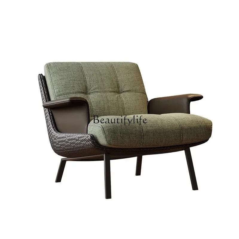 

FG17Retro i single sofa chair light luxury leisure medieval high-end simple chair