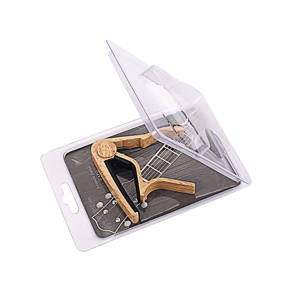 

Guitar Capo Alloy Clamp For 6 String Acoustic Electric Guitar Ukulele Violin Banjo Mandolin Wood Color