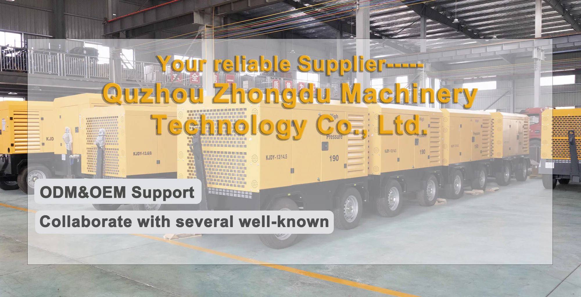 Mining air Compressor Machine diesel High Powered Screw air Compressor Used with Drilling Rig