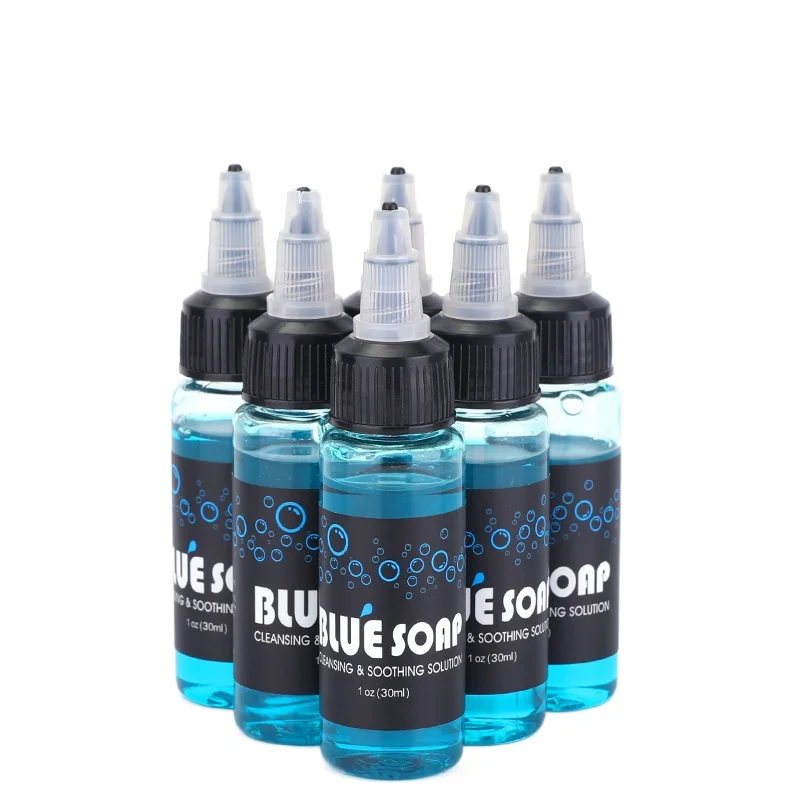 30ml Tattoo Blue Algae Soap Tattoo Diffuser Squeeze Cleaning Soothing Solution  Algae Stock Solution Tattoo Studio Supply Tools